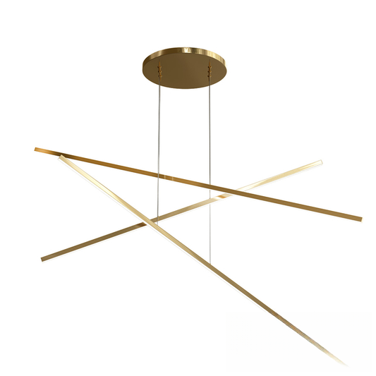 Gold Modern Chandelier