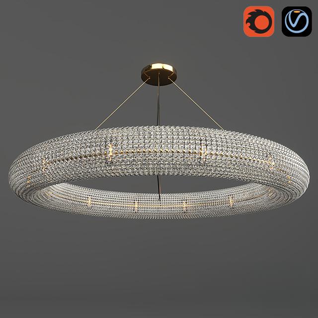Crystal Circular Chandelier ceilinglamp