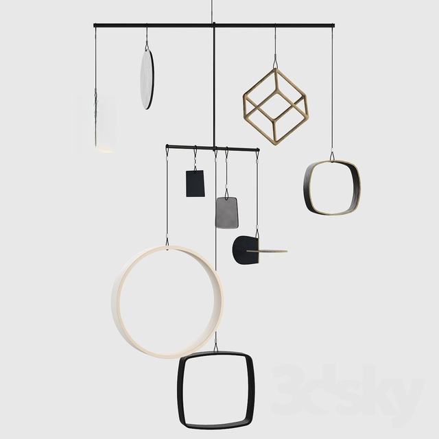 Geometric Modern Hanging Decor ceilinglamp