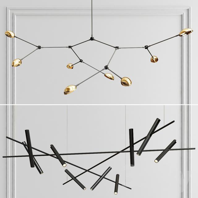 Modern Geometric Chandelier ceilinglamp