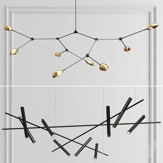 Modern Geometric Chandelier ceilinglamp
