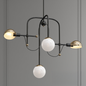 Modern Black Chandelier