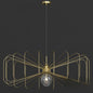 Golden Geometric Modern Chandelier ceilinglamp