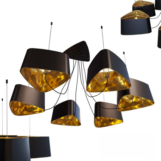 Modern Black Chandelier ceilinglamp
