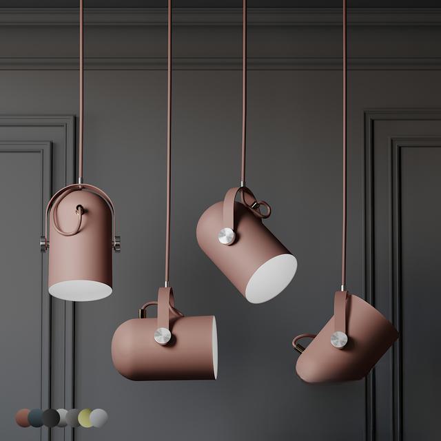 Pink Bucket Pendant Light ceilinglamp