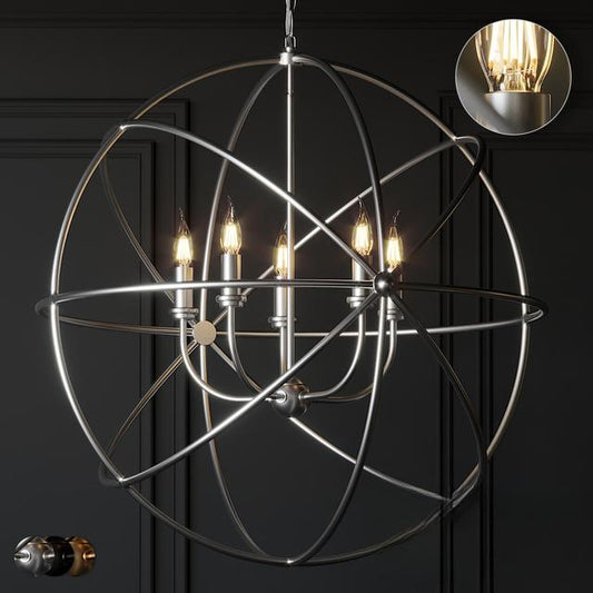 Geometric Metal Pendant