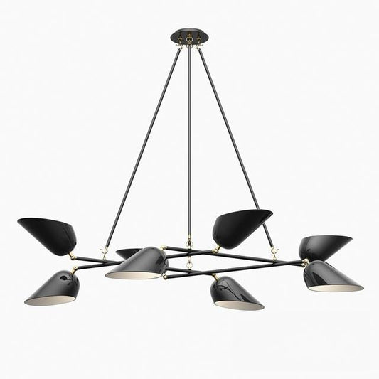 Modern Black Chandelier ceilinglamp