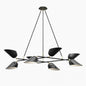 Modern Black Chandelier ceilinglamp