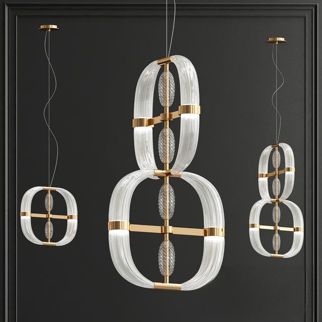 ModernRingGoldChandelier ceilinglamp