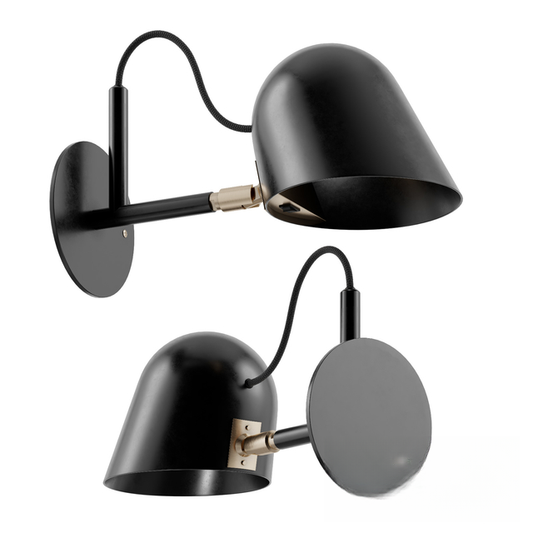 Black Wall Lamp