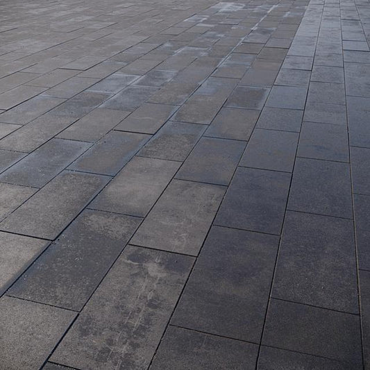 Grey Square Floor covering