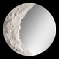 Moon Half Round Mirror covering