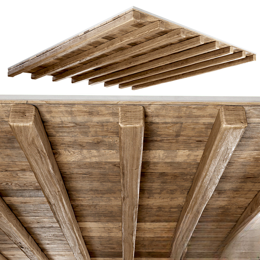 Wooden Ceiling Beams Rustic covering