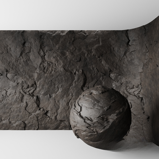 Dark Stone Decor covering