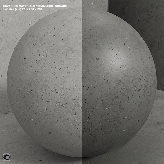 Concrete Sphere Modern covering