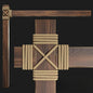 Wooden Rope Cross