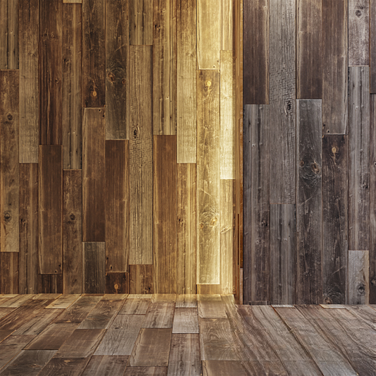 Wooden Plank Floor