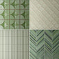 Green Geometric Pattern Tile
