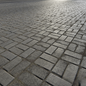 Grey Brick Pavement