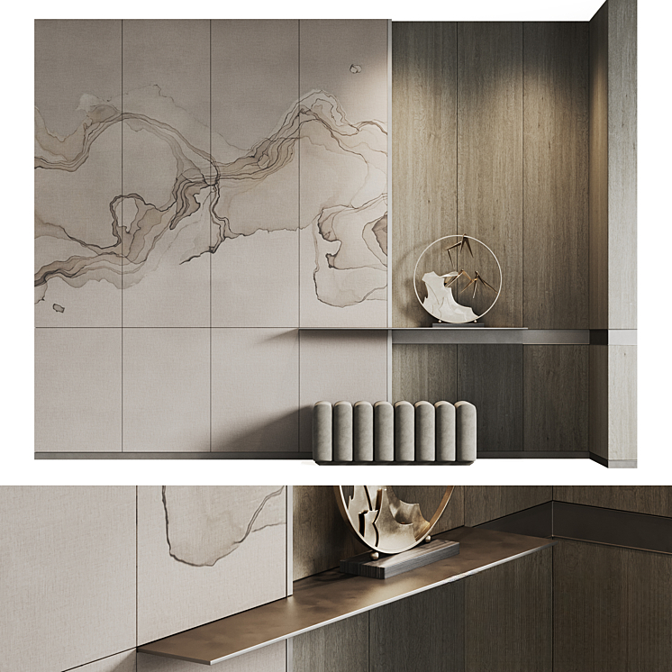 Marble Pattern Modern Cabinet covering