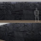 Black Stone Wall covering