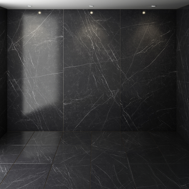 Black Marble Wall covering