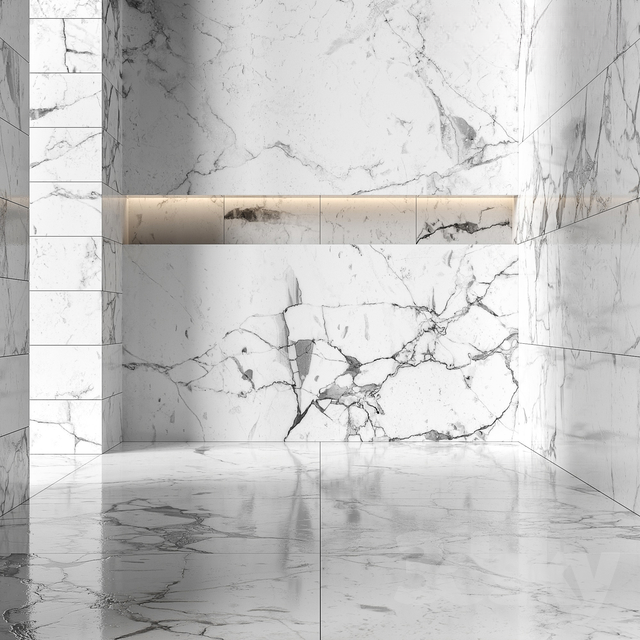 White Marble Modern covering