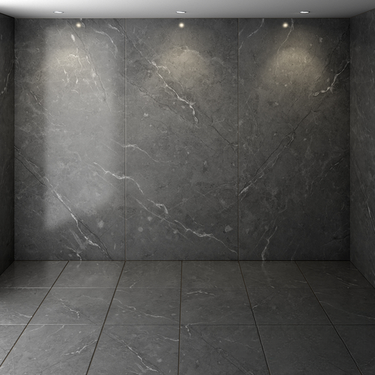 Gray Marble Wall