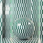 GreenWhiteGeometricBall covering