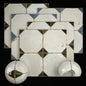 White Tile Pattern covering