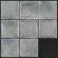 Gray Square Tile covering