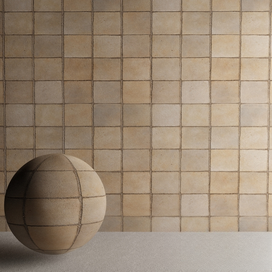Beige Square Modern