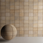 Beige Square Modern covering