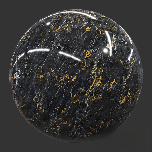 BlackGoldenMarble