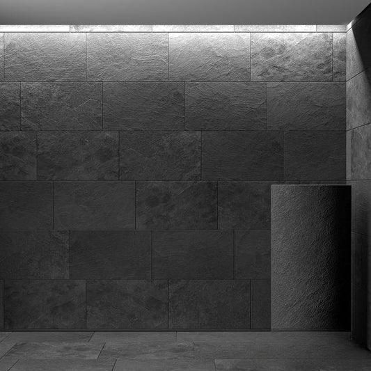 Dark Gray Stone Wall