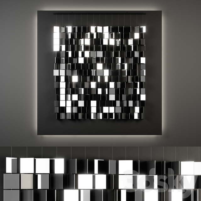 GeometricModernWallArt covering