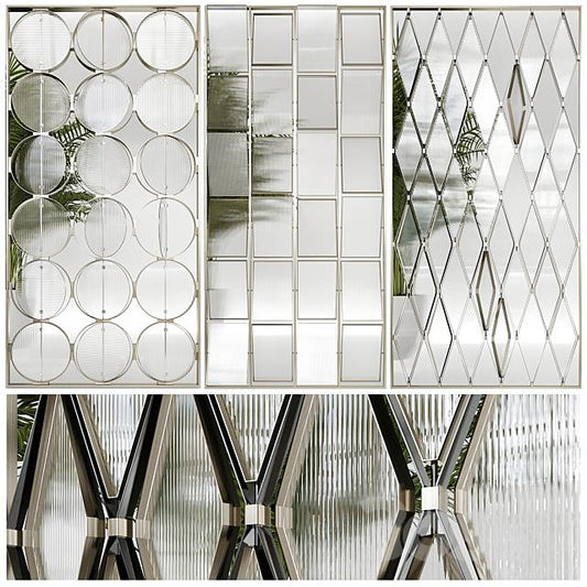 Geometric Pattern Glass