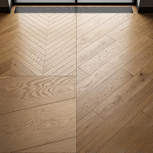 Wooden Herringbone Parquet