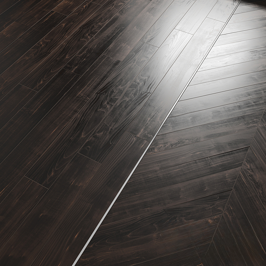 Dark Herringbone Wood Flooring