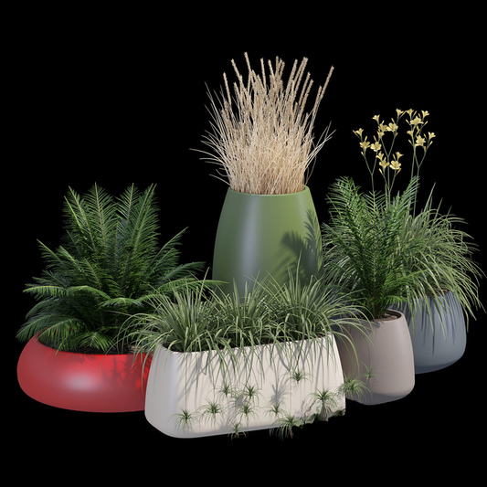 Colorful Modern Pot