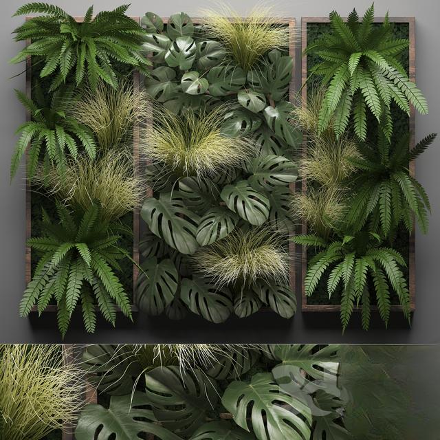 Green Plant Wall Decor