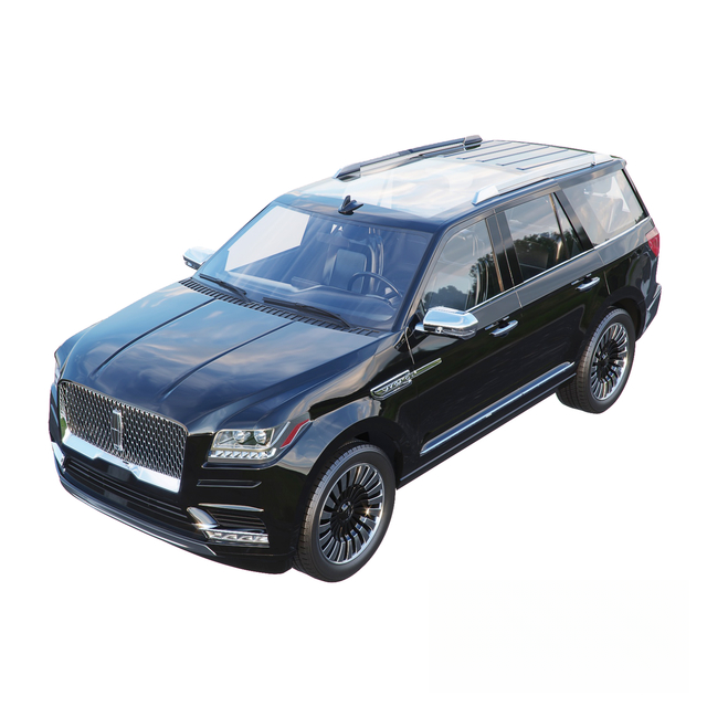 Black Luxury SUV